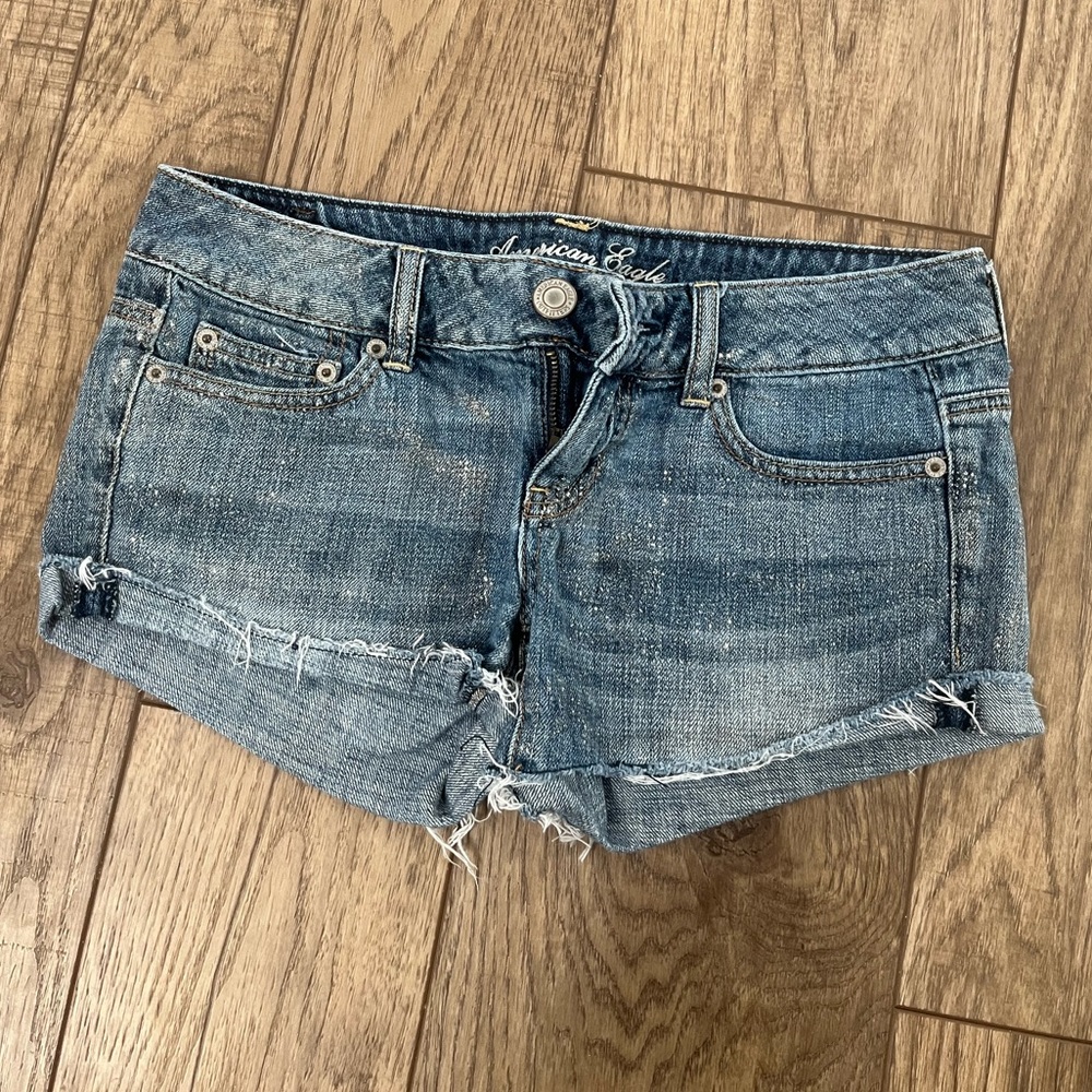 American Eagle Sparkly Shorts
